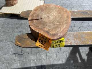 Rosewood Schijf, Dikte 70mm, Ø 400mm